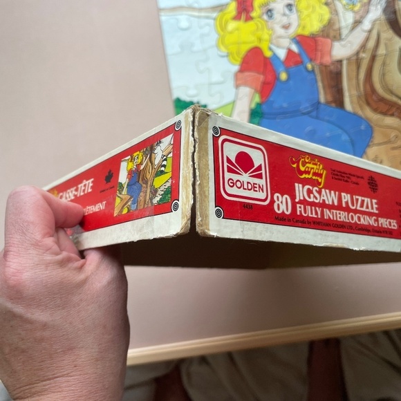 Vintage Jigsaw puzzle 1983 CANDY CANDY 80 pc Toei, Golden, Igarashi - Picture 13 of 13